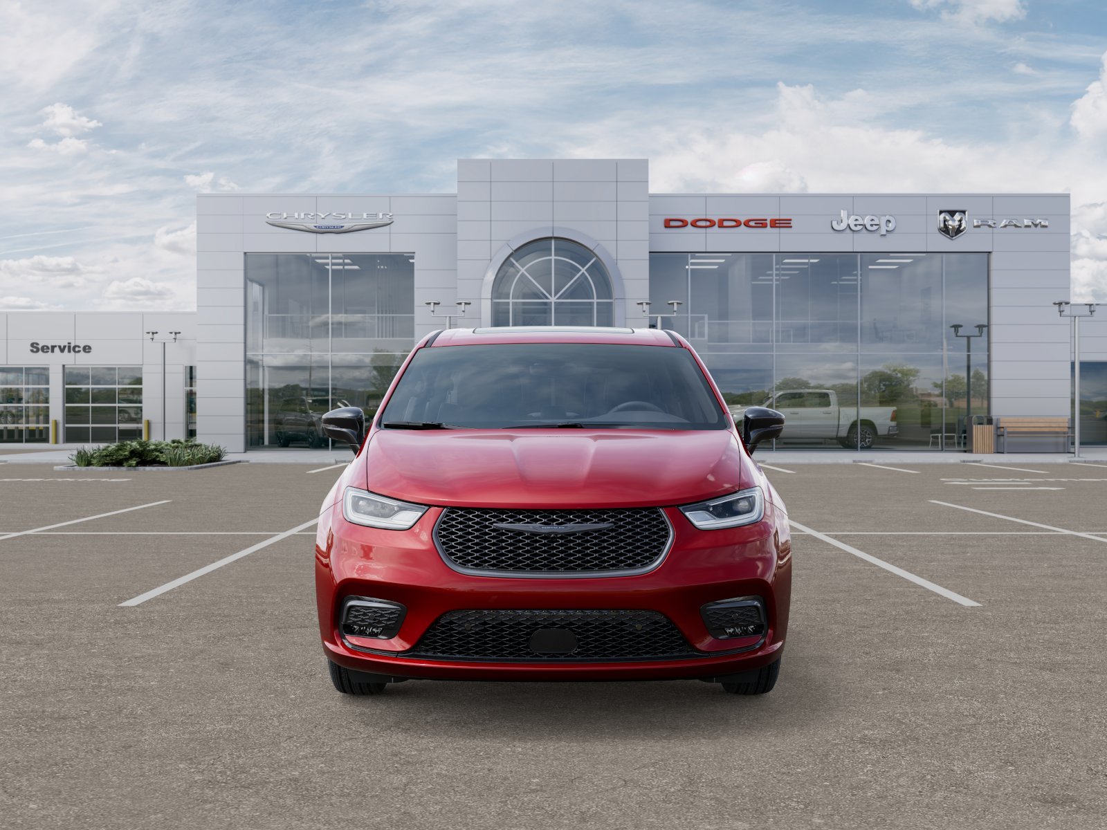 New 2026 Red Hot Pearl-Coat Exterior Paint Chrysler Select image 32