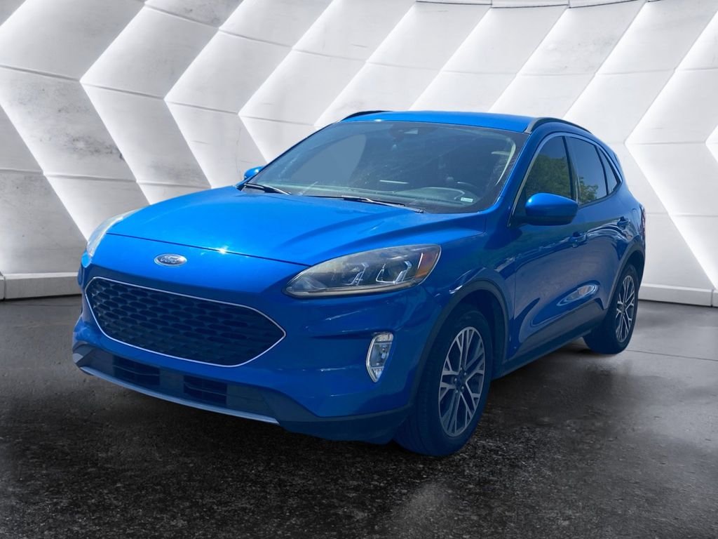 Used 2020 Blue Ford SEL image 3