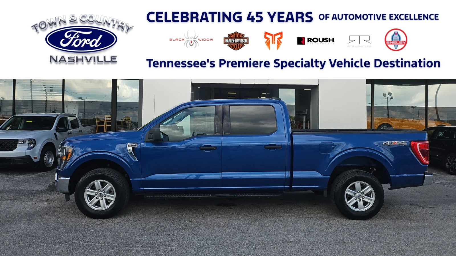 Used 2023 Blue Ford XLT image 1
