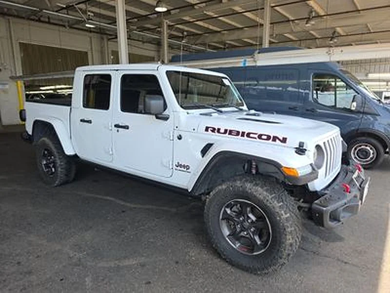 Used 2021 White Jeep Rubicon image 3