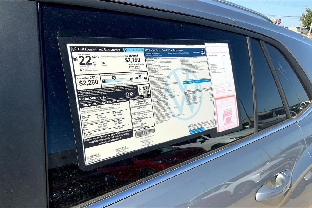 2026 Volkswagen Atlas Cross Sport SE w/Tech - Photo 14