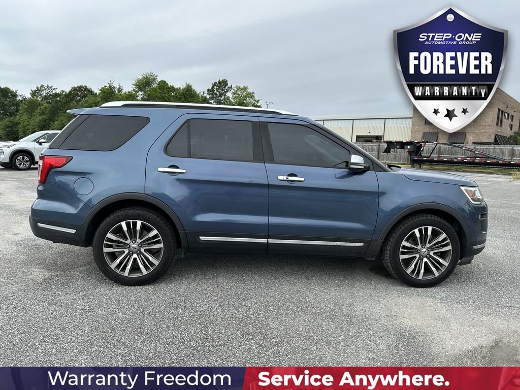 Used 2018 Blue Ford Platinum image 8