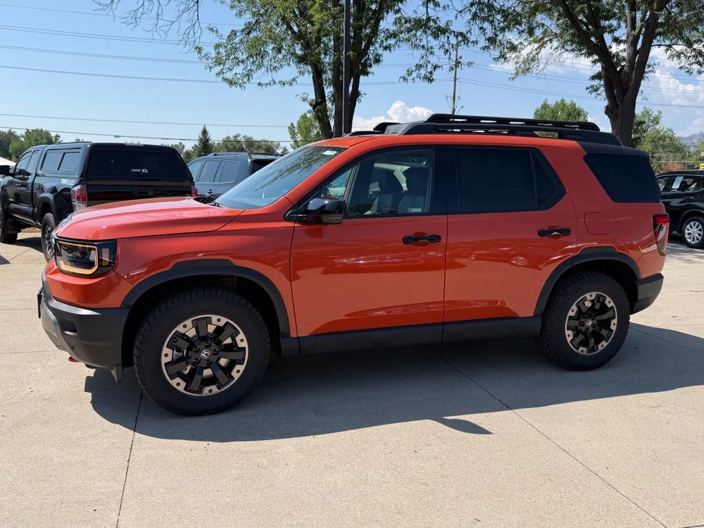 New 2026 Sunset Orange Honda TrailSport Elite image 8