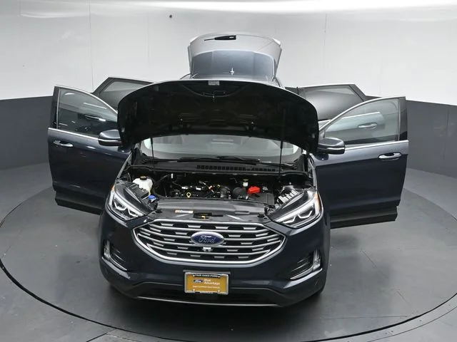 Certified Used 2024 Stone Blue Metallic Ford Titanium image 51