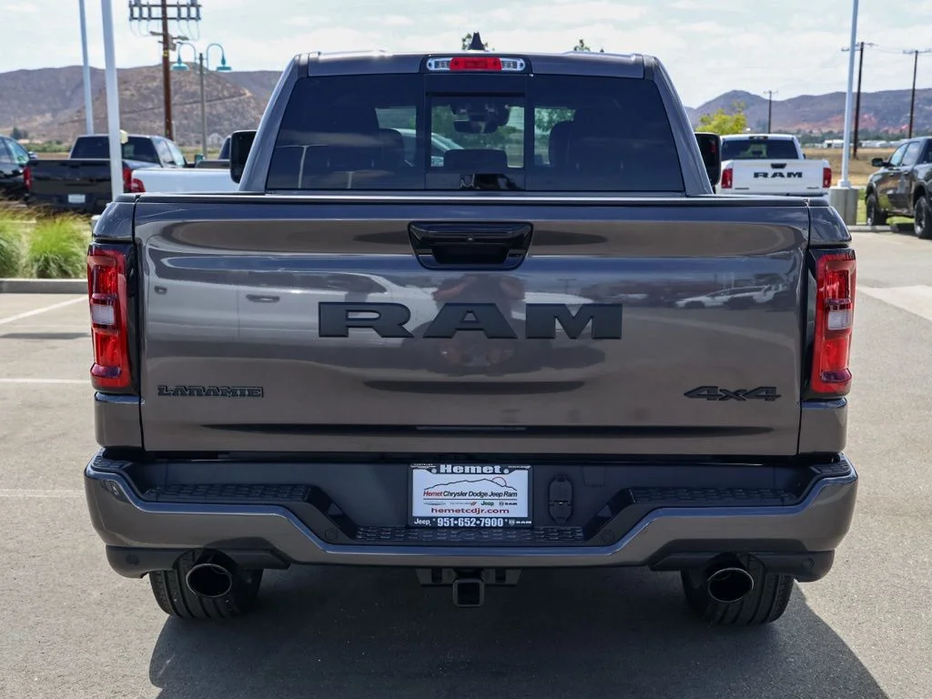New 2026 Granite Crystal Metallic Clear-Coat Exterior Paint RAM Laramie Night Edition image 5