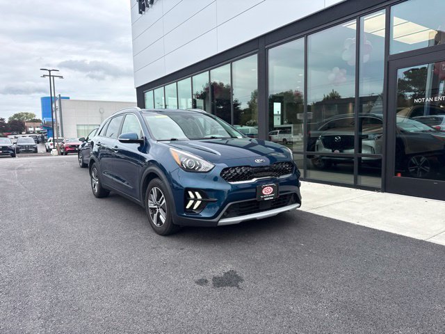 Used 2020 Blue Kia EX Premium image 1