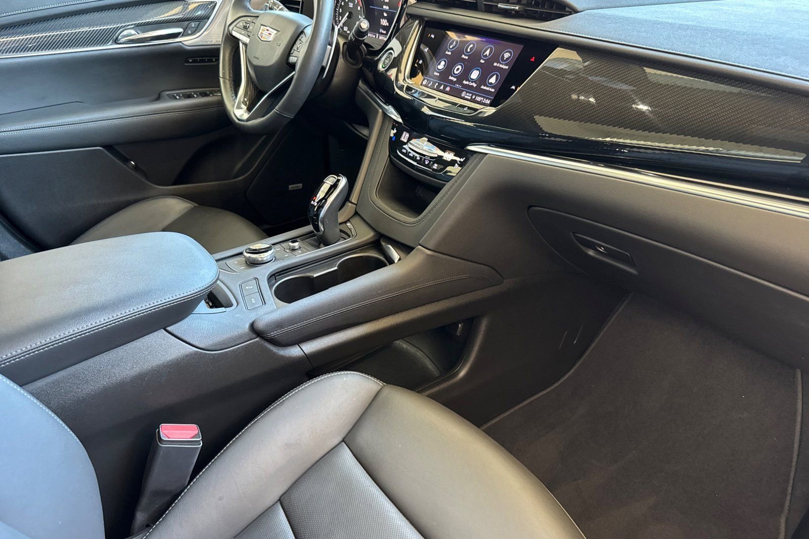 Certified Used 2024 Stellar Black Metallic Cadillac Sport image 17