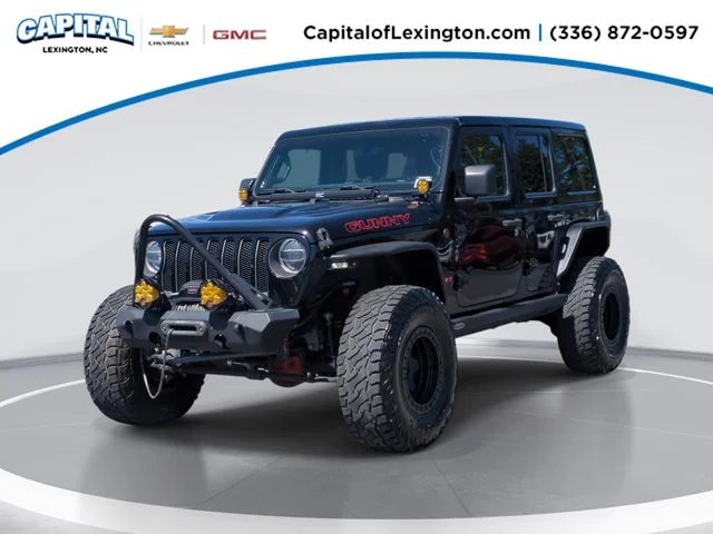Used 2018 Black Jeep Unlimited Rubicon image 1