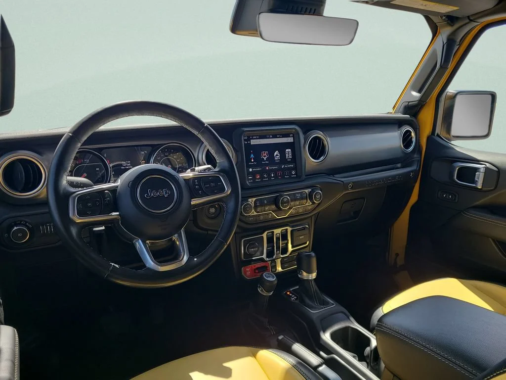 Used 2021 Yellow Jeep Rubicon 4x4 image 10