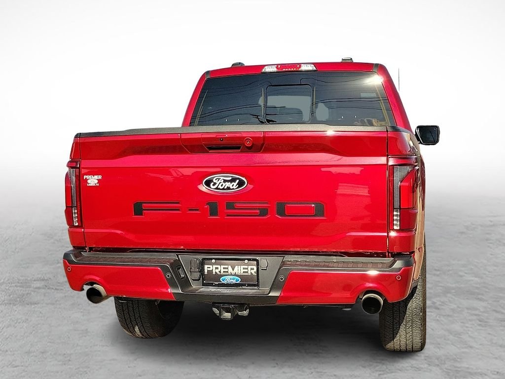 Used 2024 Rapid Red Metallic Tinted Clearcoat Ford Lariat image 9