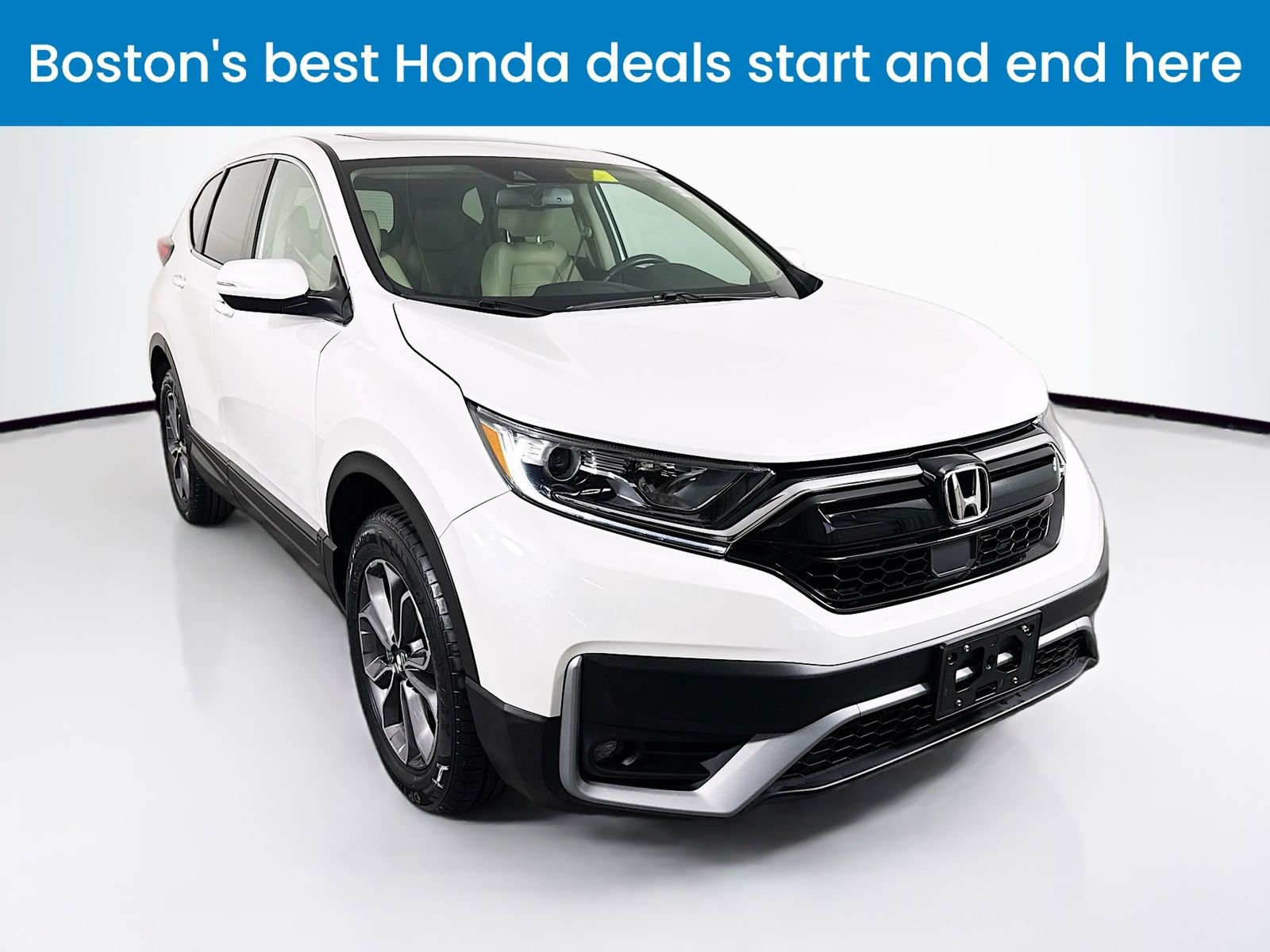 Used 2020 White Honda EX-L image 1