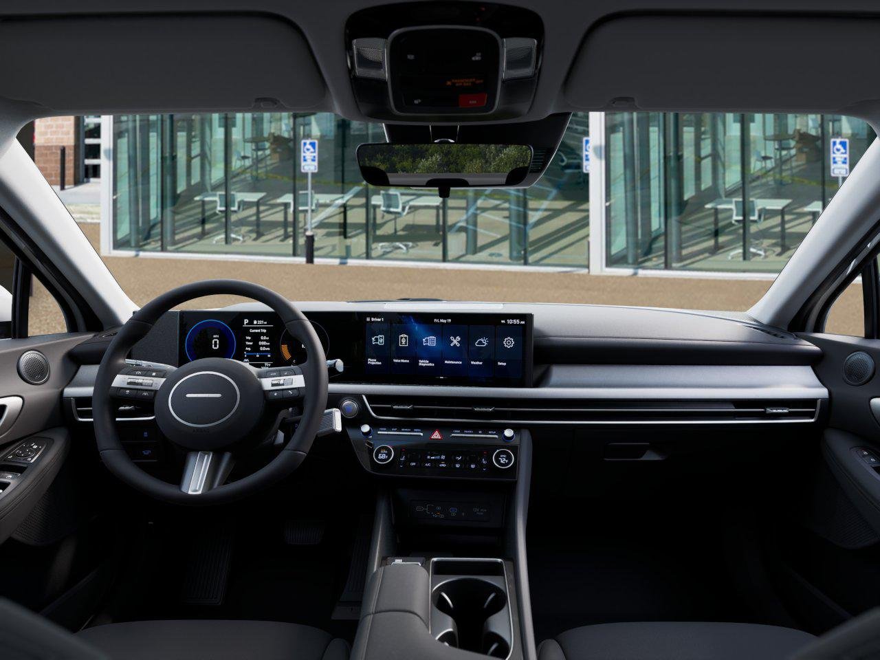 New 2027 Serenity White Hyundai SEL Sport image 12