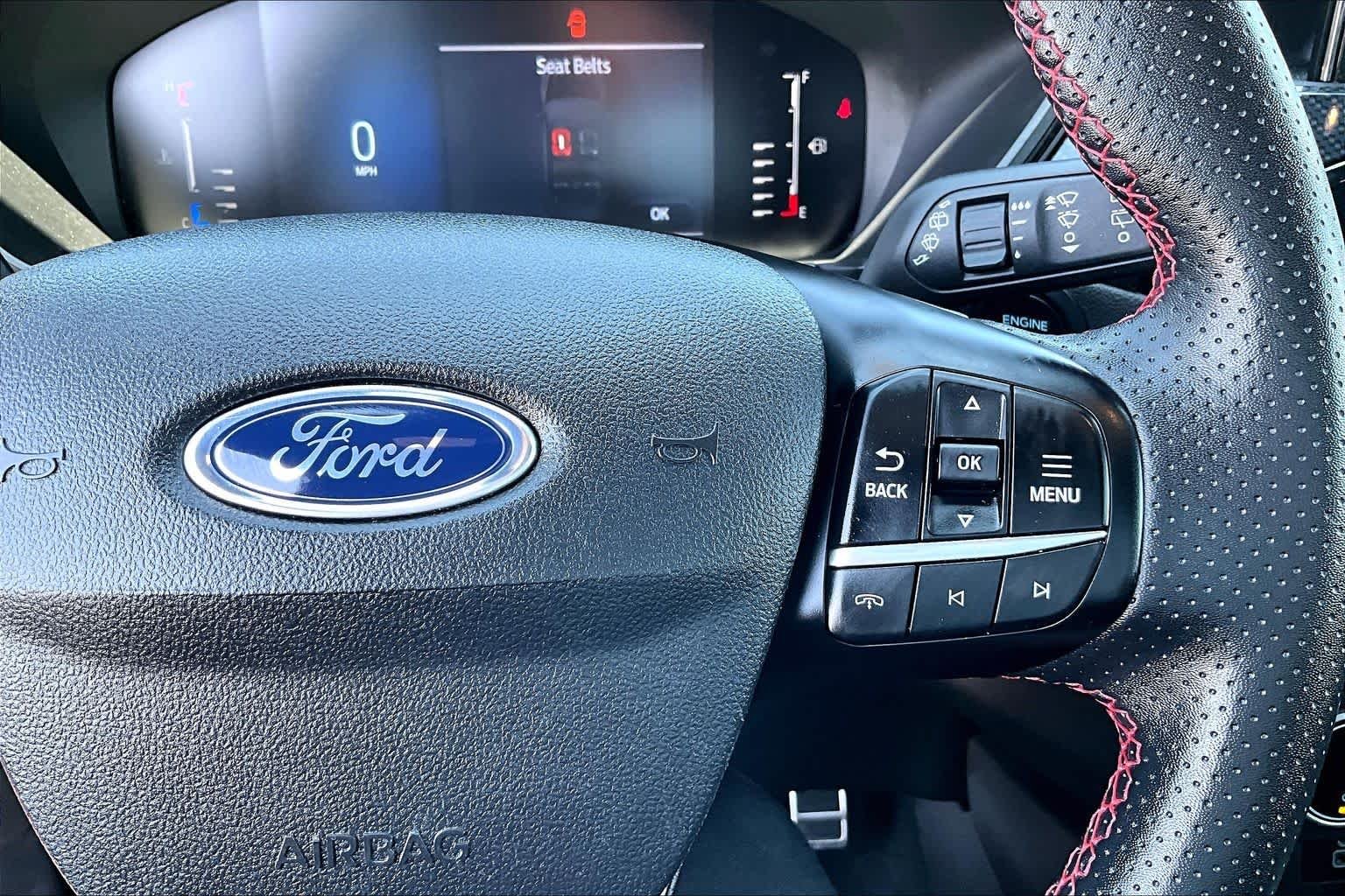Used 2024 Rapid Red Metallic Tinted Clearcoat Ford ST-Line image 23