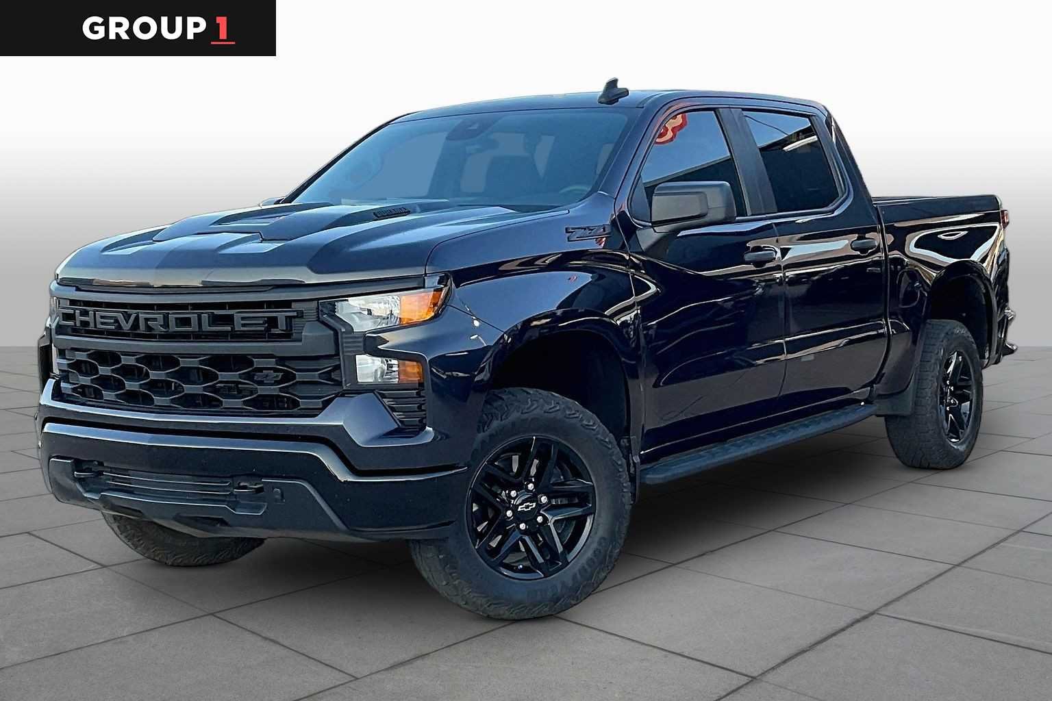 Used 2024 Dark Ash Metallic Chevrolet Custom Trail Boss image 1