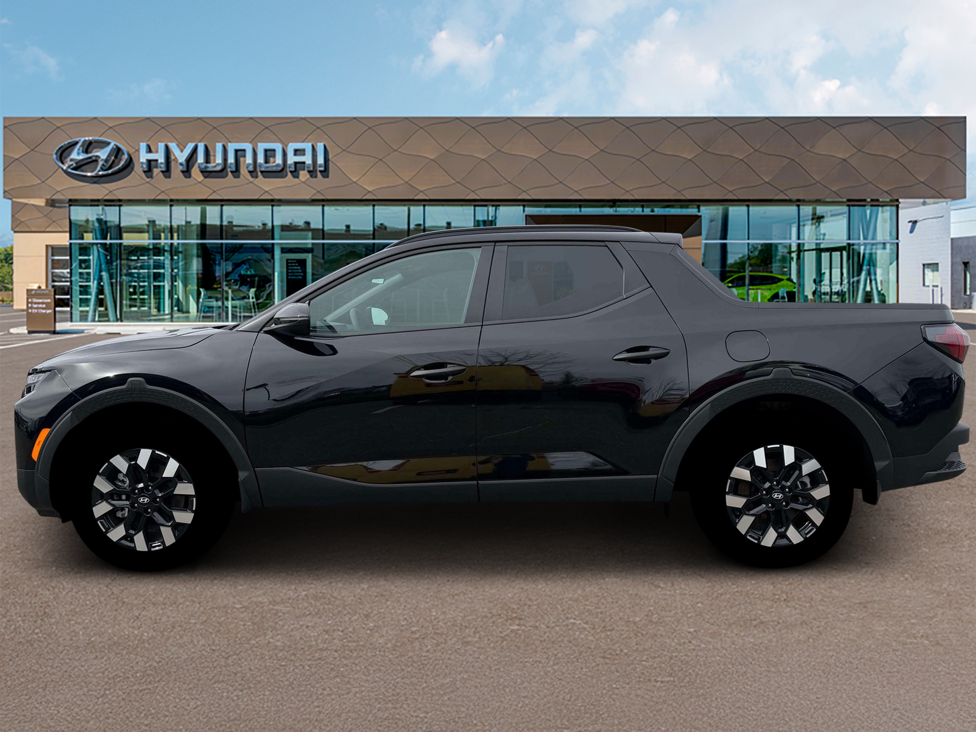 New 2026 Black Hyundai SEL AWD image 3