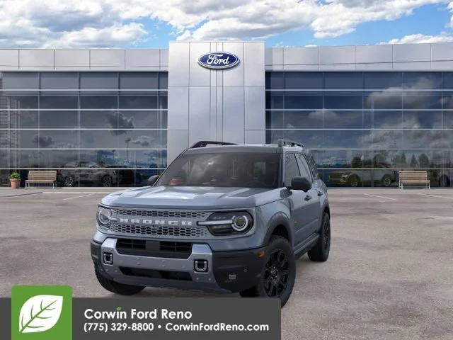New 2026 Azure Gray Metallic Tri-Coat Ford Badlands image 2