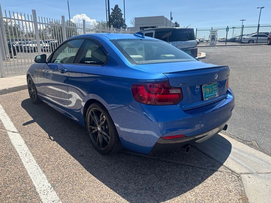 Used 2017 Blue BMW M240i xDrive image 10