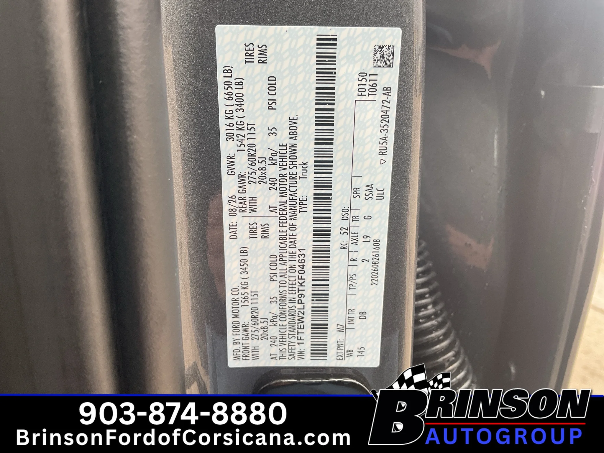 New 2026 Carbonized Gray Metallic Ford STX® image 17
