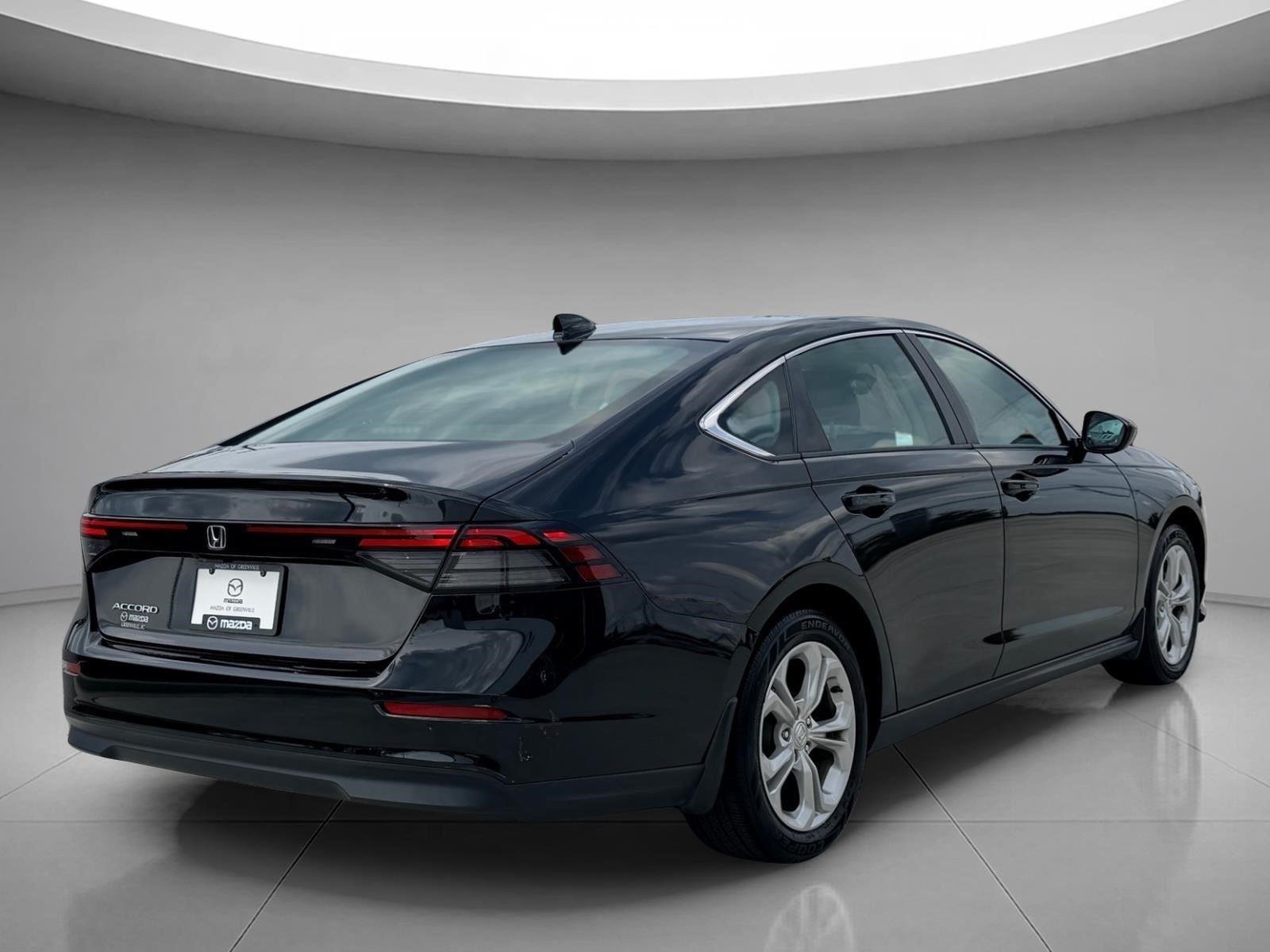 Used 2023 Crystal Black Pearl Honda LX image 2