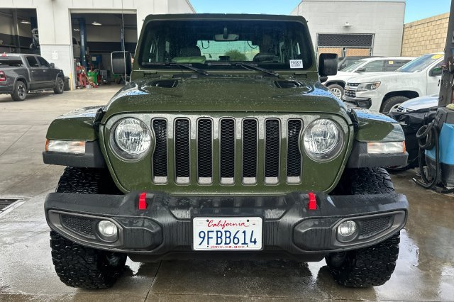 Used 2022 Green Jeep Rubicon image 2