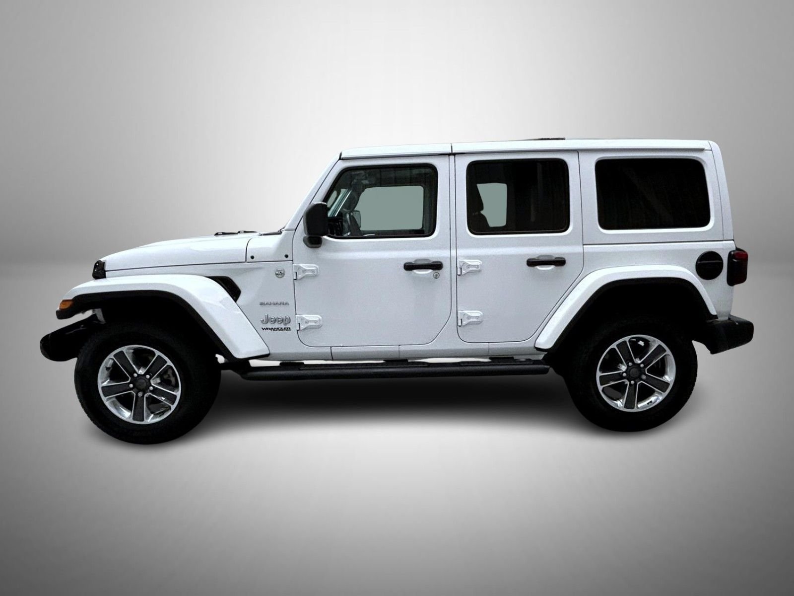 Used 2019 White Jeep Unlimited Sahara image 8