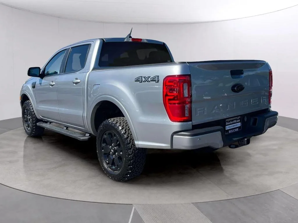 Used 2021 Iconic Silver Metallic Ford Lariat image 3