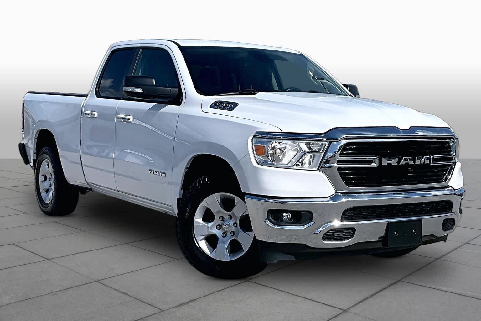 Used 2020 Bright White Clearcoat Ram Big Horn image 3