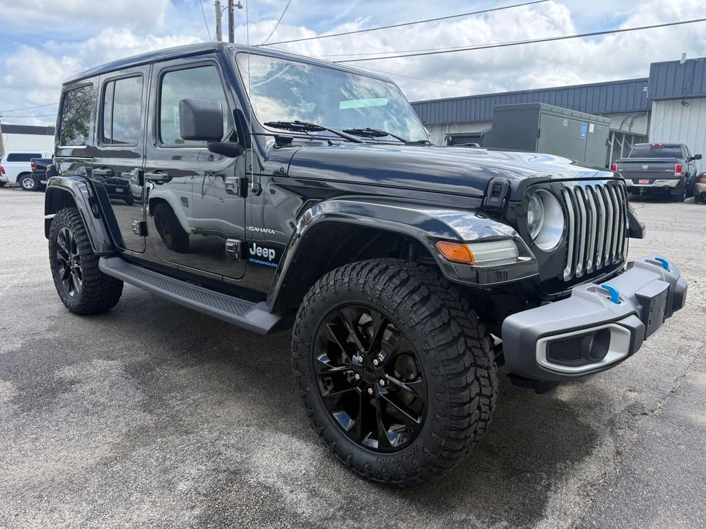 Used 2023 Black Jeep Sahara 4xe image 16