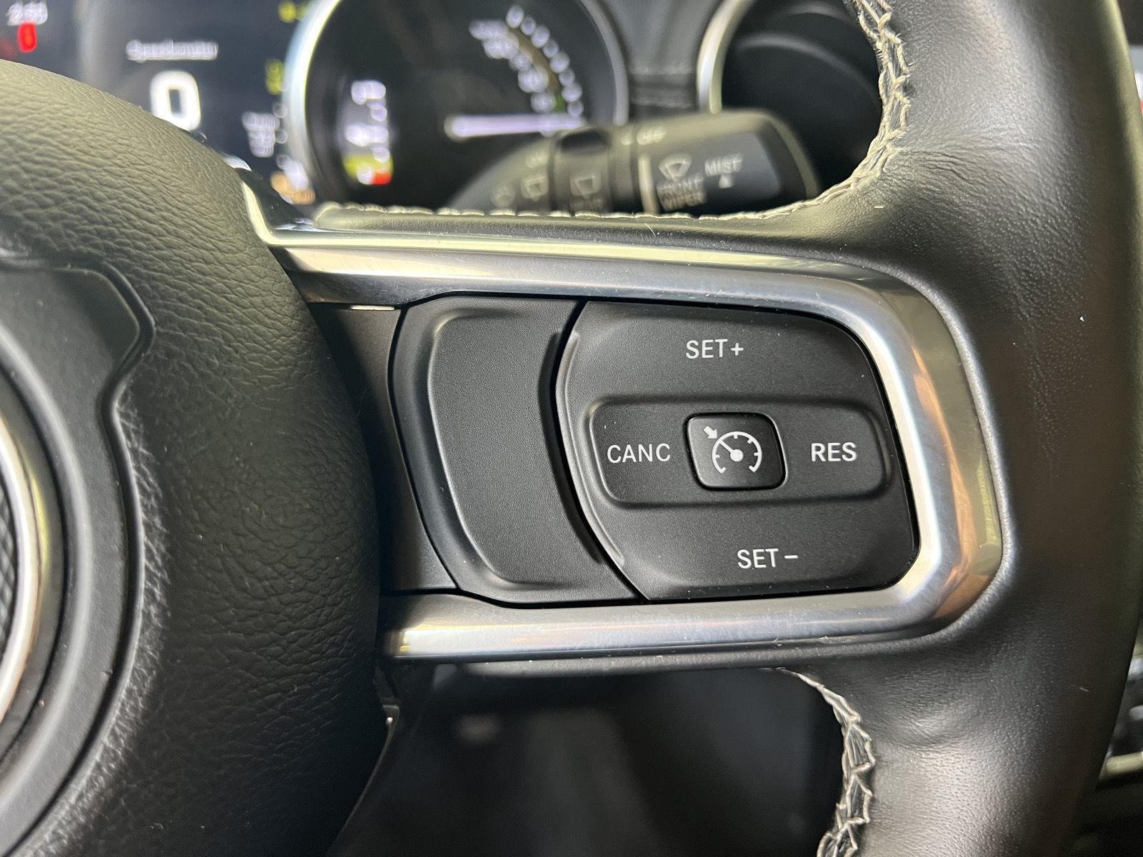 Used 2021 Black Clearcoat Jeep Unlimited Sahara 4xe image 10