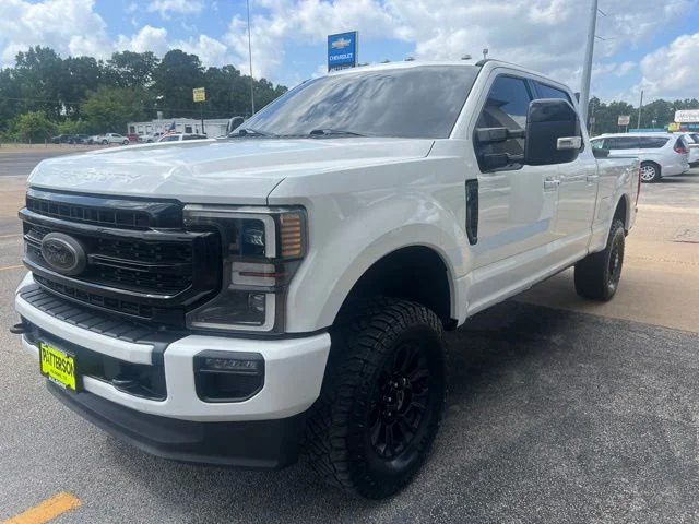 Used 2021 White Ford Lariat image 6