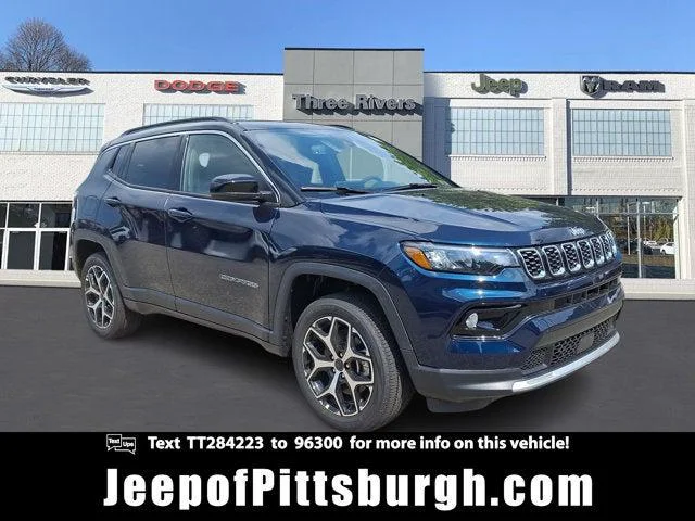 New 2026 Fathom Blue Pearl-Coat Exterior Paint Jeep Limited image 1