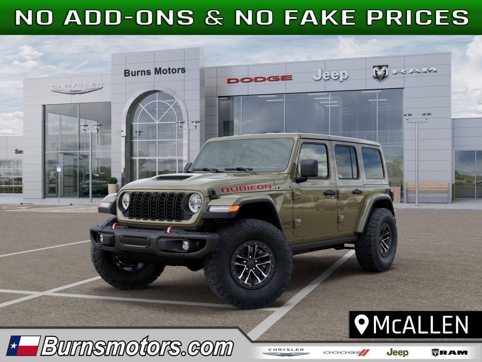 New 2026 41 Exterior Paint Jeep Rubicon X 4-Door image 1