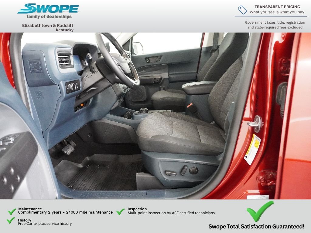 Used 2025 Ruby Red Metallic Tinted Clearcoat Ford XLT image 12