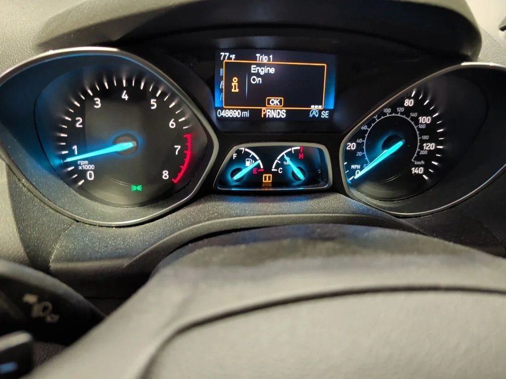 Used 2017 Red Ford Titanium image 3