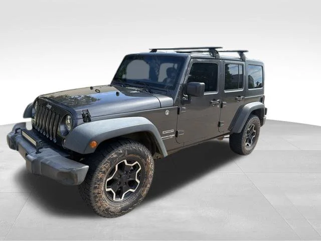 Used 2018 Gray Jeep Unlimited Sport image 7