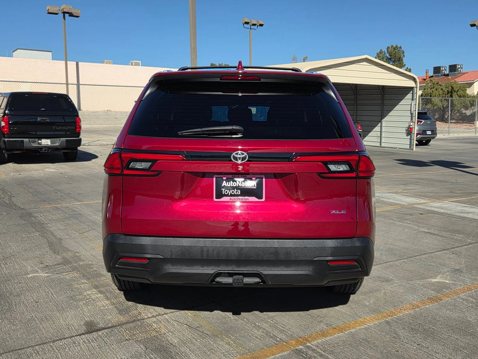Used 2024 Ruby Flare Pearl Toyota XLE image 7