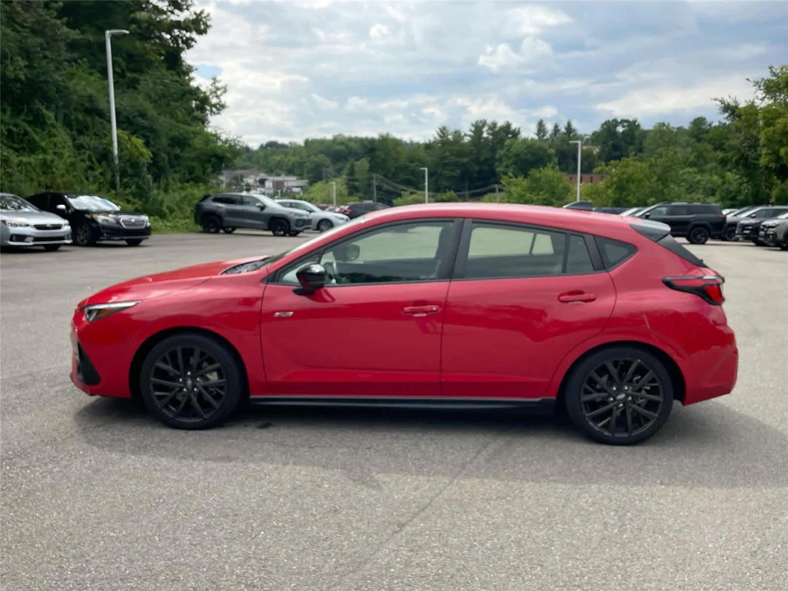 Certified Used 2024 Pure Red Subaru RS image 2