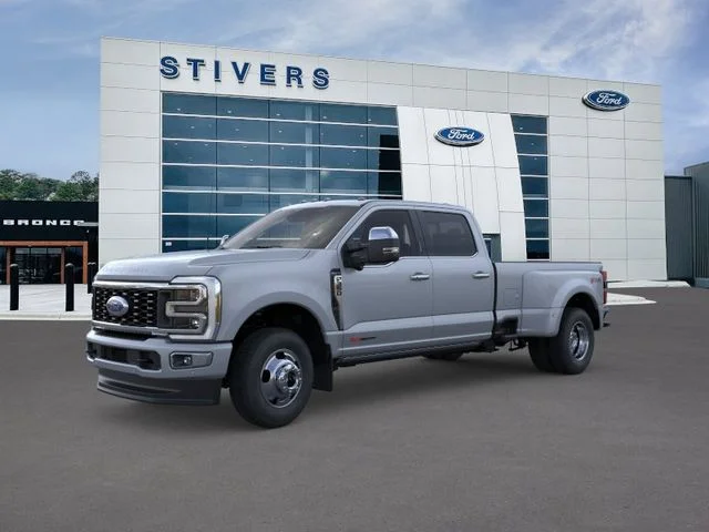New 2026 Glacier Gray Metallic Tri-Coat Ford F-350® Platinum® image 2