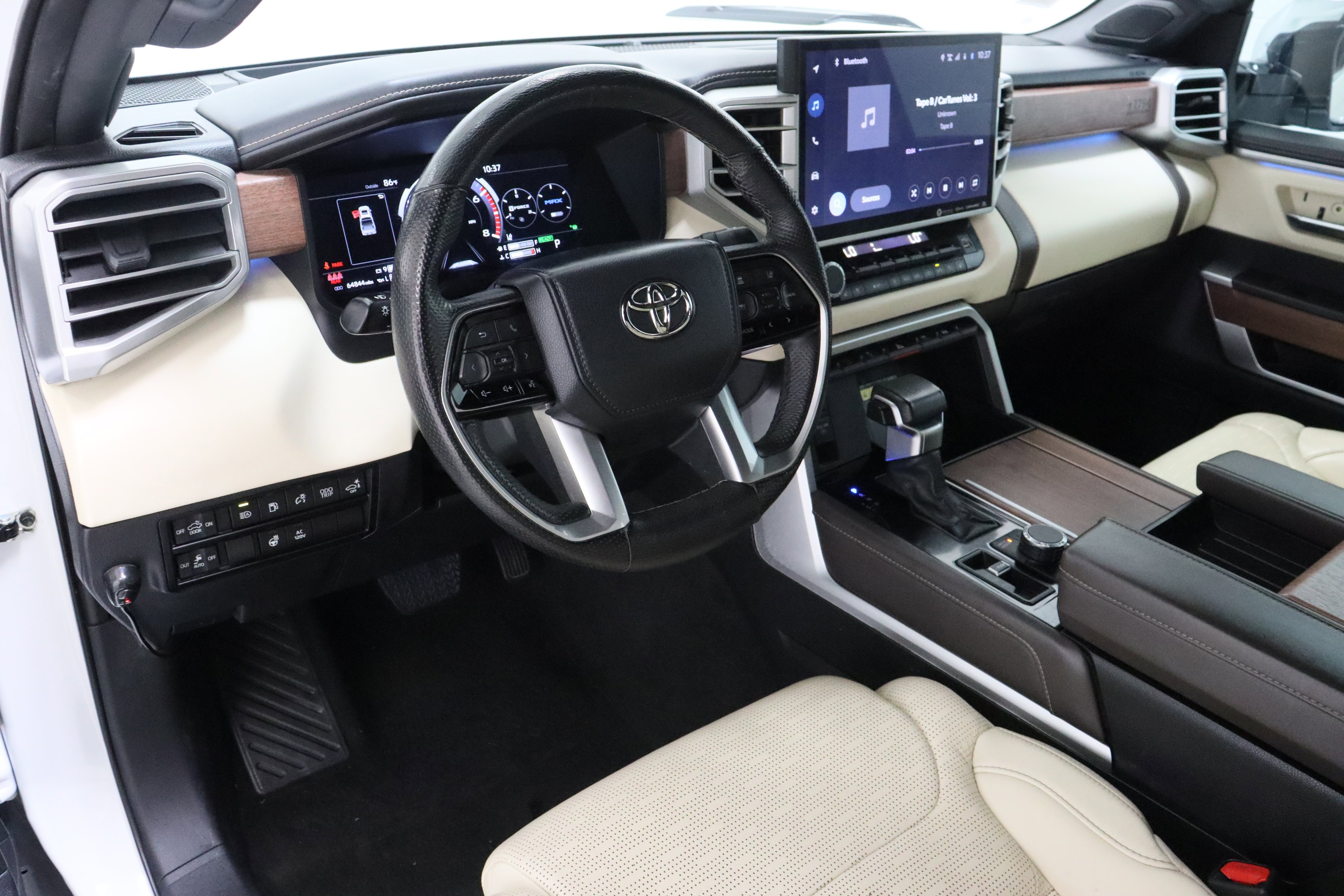 Used 2023 Wind Chill Pearl Toyota 1794 Edition Hybrid 3.4T image 13