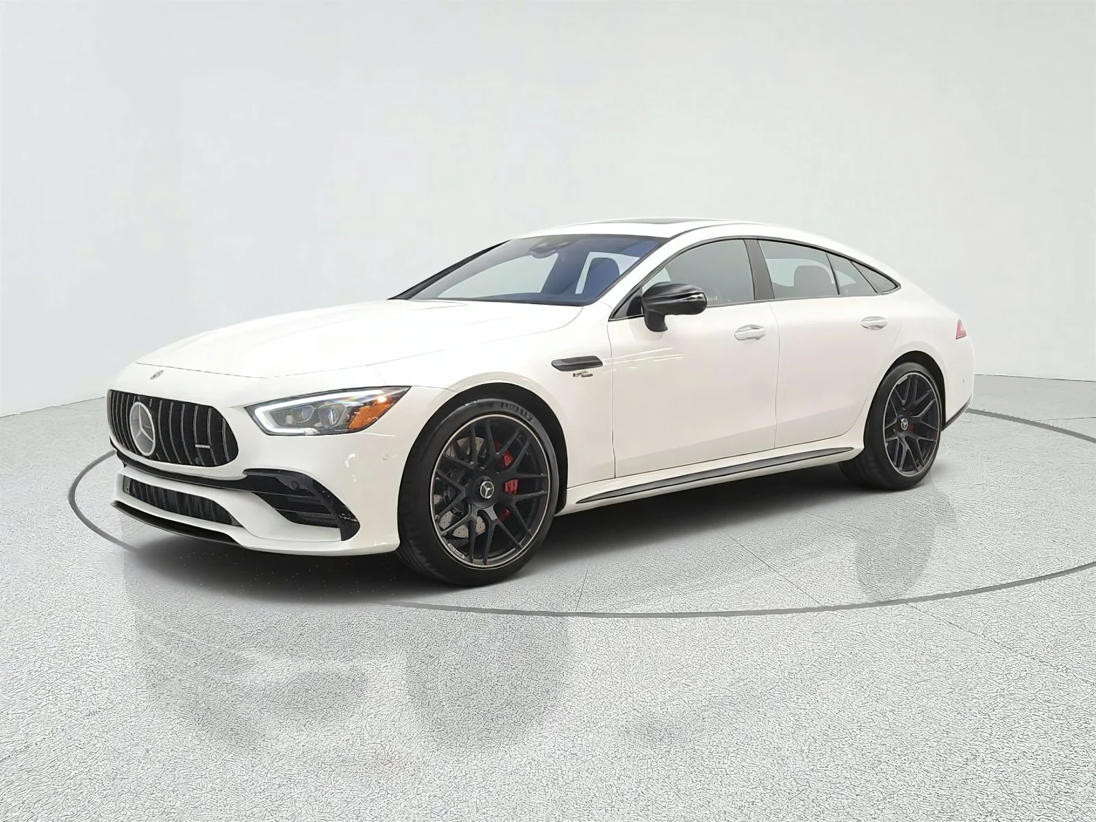 Certified Used 2022 MANUFAKTUR Diamond White Metallic Mercedes-Benz AMG® GT 53 image 1