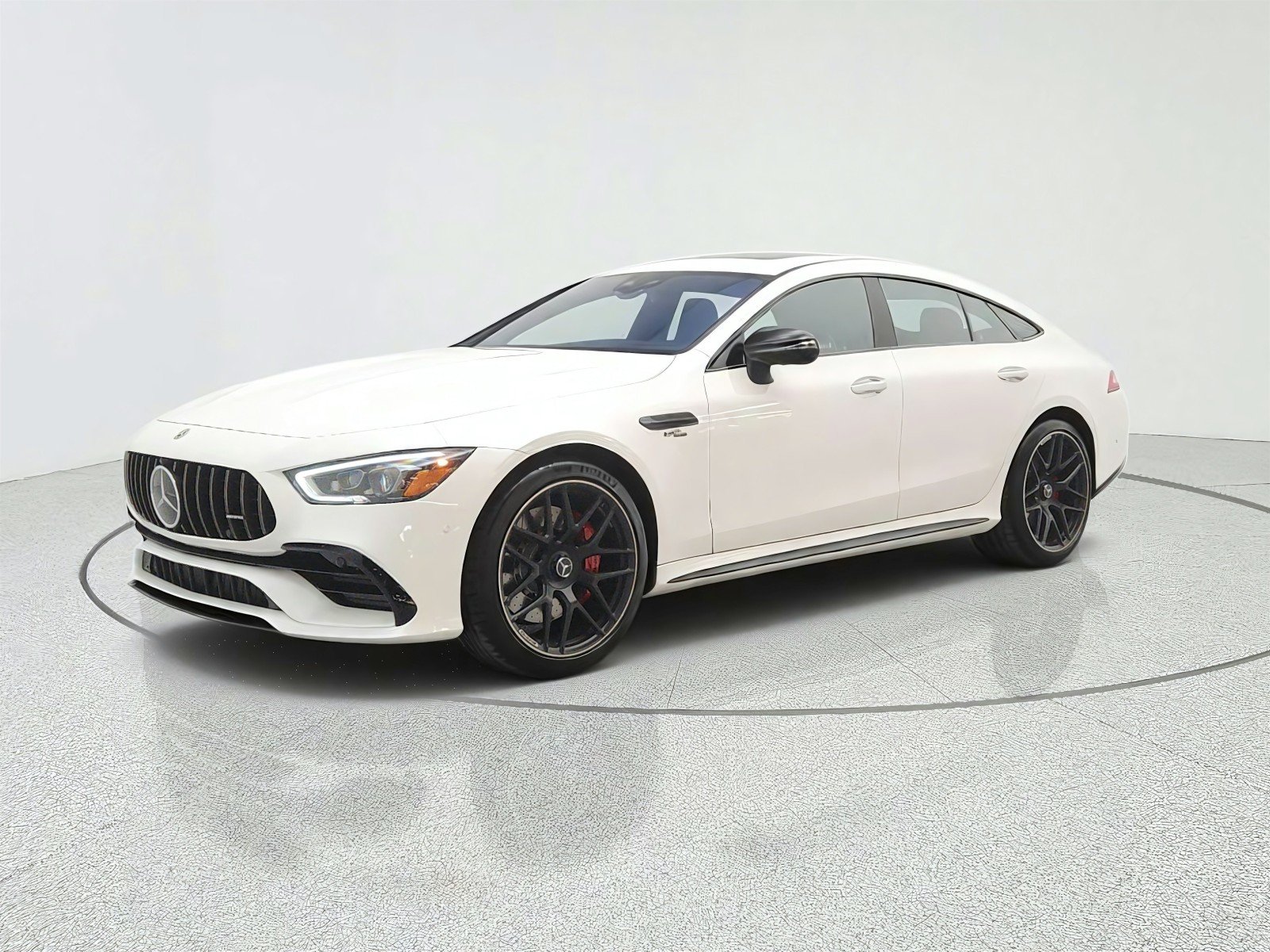 Certified Used 2022 MANUFAKTUR Diamond White Metallic Mercedes-Benz AMG® GT 53 image 1