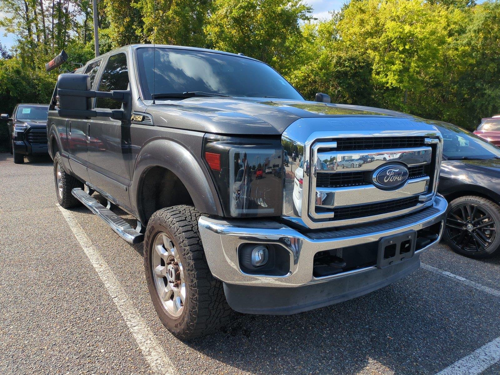 Used 2016 Shadow Black Ford Lariat image 2