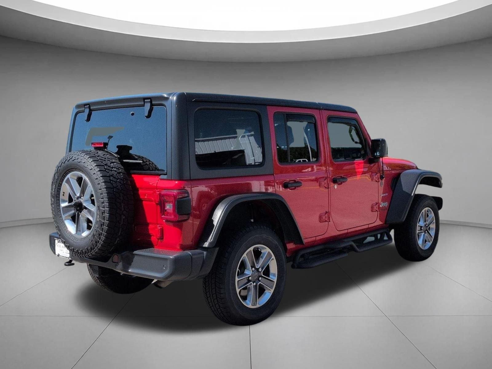 Used 2020 Firecracker Red Clearcoat Jeep North Edition image 5