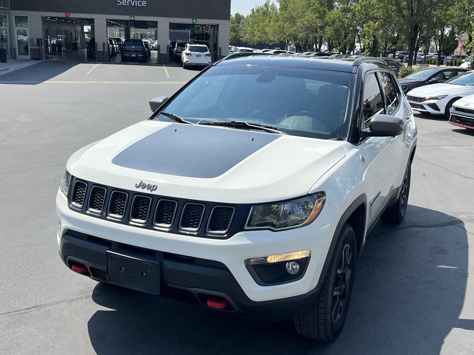 Used 2019 Jeep Compass Trailhawk with VIN 3C4NJDDB7KT668728 for sale in Lindon, UT