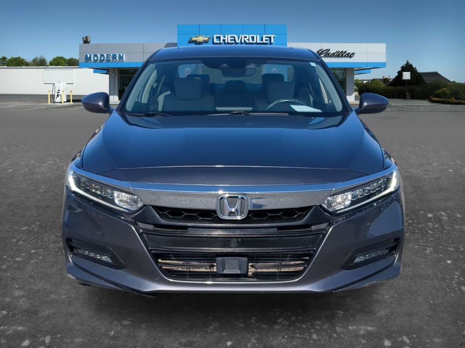 Used 2018 Modern Steel Metallic Honda EX-L Navi 1.5T image 4