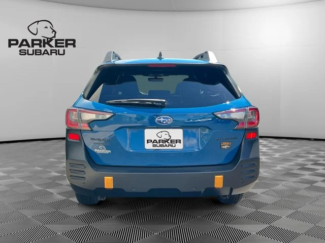 Used 2025 Geyser Blue Subaru Wilderness image 4