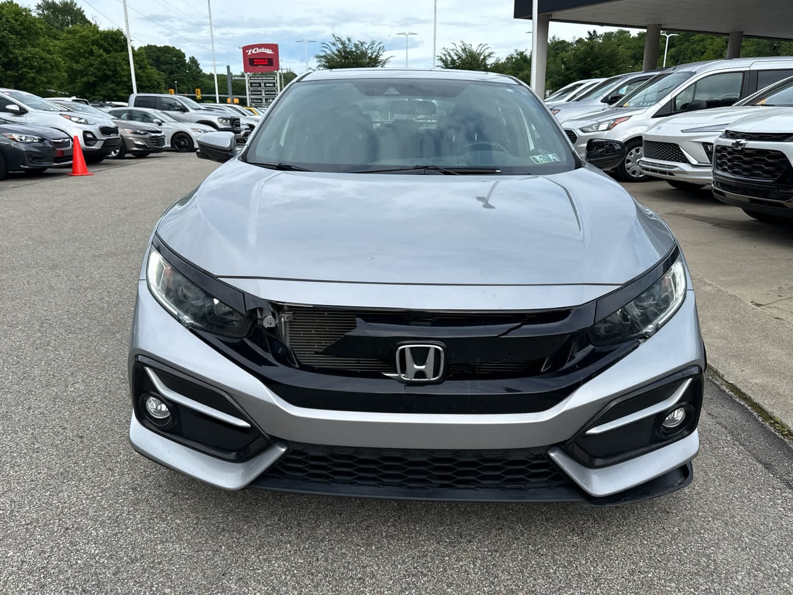 Used 2020 Polished Metal Metallic Honda EX image 8