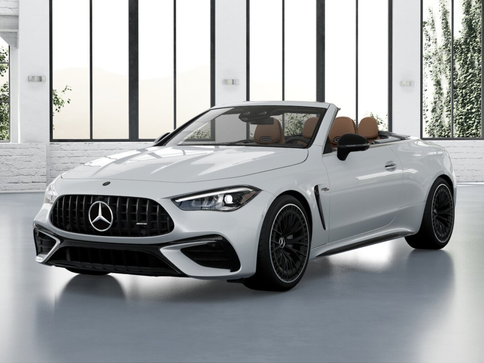 New 2027 MANUFAKTUR Moonlight White Metallic Mercedes-Benz AMG® CLE 53 4MATIC+ Cabriolet image 1