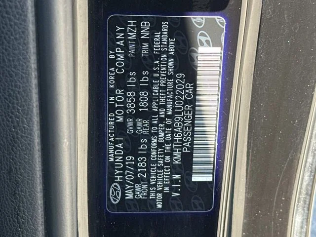 Used 2020 Black Hyundai Turbo image 30