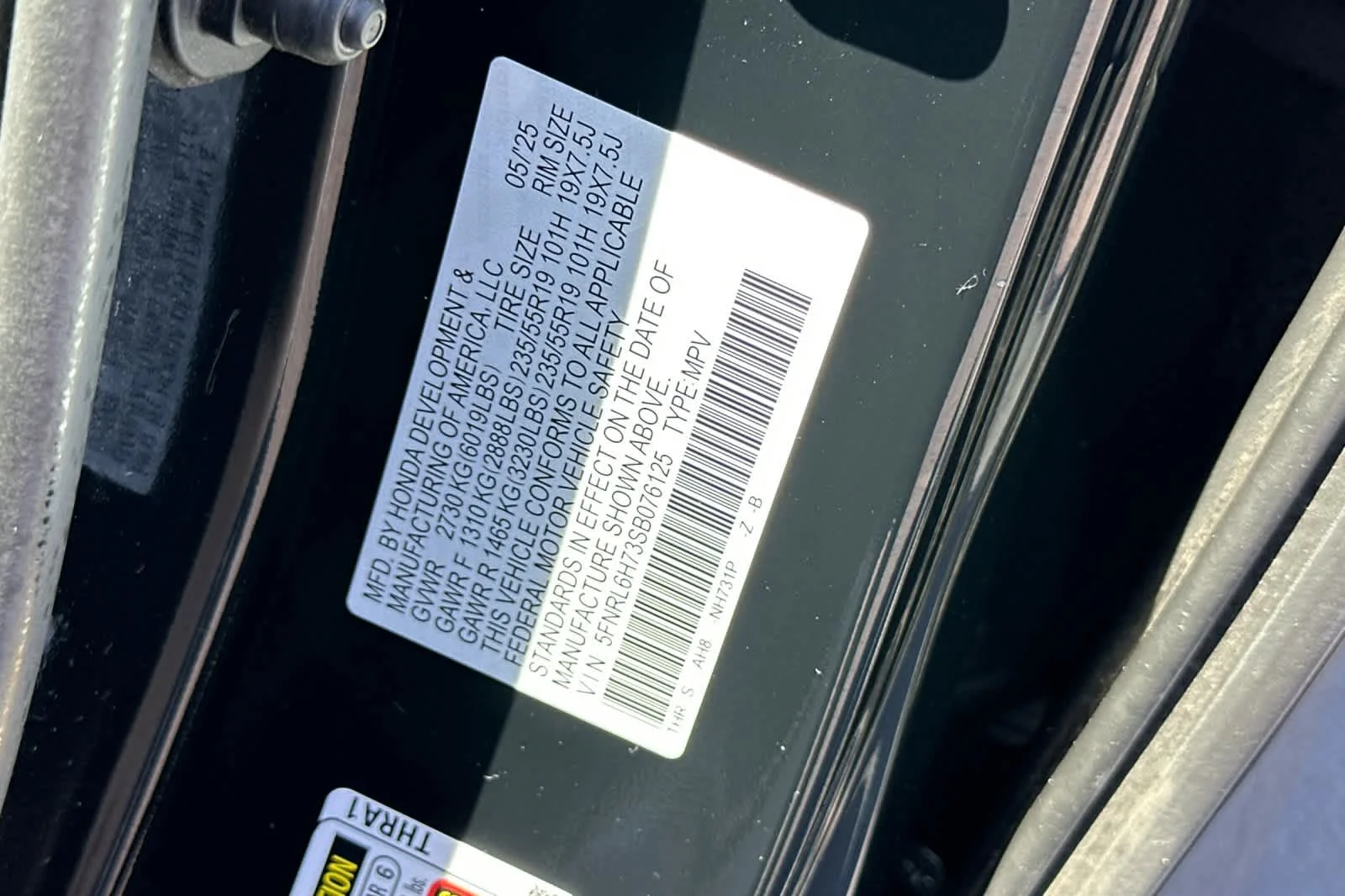 Certified Used 2025 Black Honda Sport-L image 29